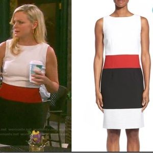 Hugo Boss colorblock dress